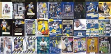Huge lot of 921 Los Angeles Rams cards including inserts, rookies & stars
