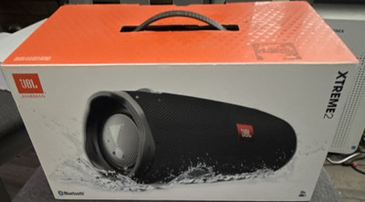 JBL Xtreme 2 Portable Bluetooth Speaker w/ Carrying Strap, Black (New)