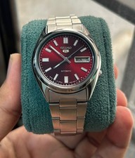Seiko 5 Automatic 17 Jewels RED Dial(Changed) Japan Men
