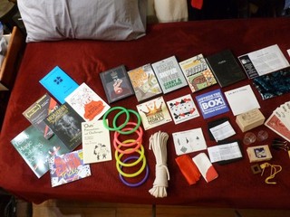 Magic Tricks Books and DVD Lot