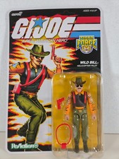 2026 Super7 ReAction G.I. Joe Tiger Force Wild Bill Target - NEW