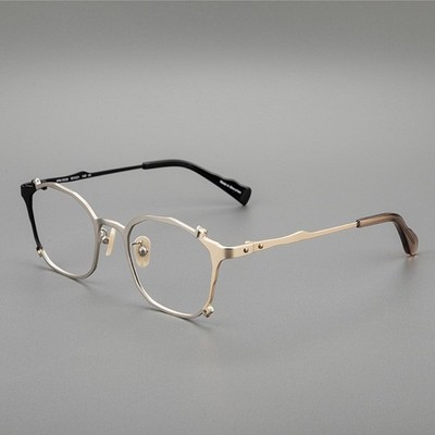 Titanium Irregular Eyeglass frames Japanese Masahiro Maruyama Eyeglass Frames