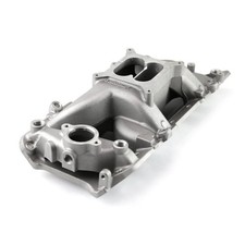 Speedmaster Intake Manifold 1-147-019 Midrise Air Oval Port Dual Plane For Bbc