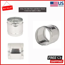 Master Flow |FC18| 18 in. Flexible Duct and Sheet Metal Connector Splice Collar