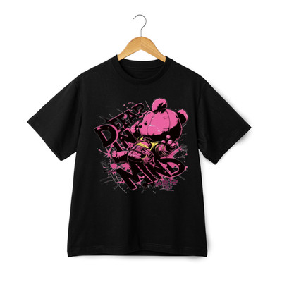 Dear In Mind Graffiti Bear Graphic Unisex Tee