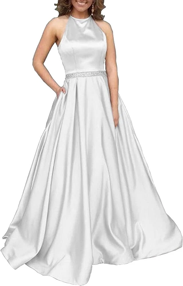 Vestidos de dama de honor Blanco