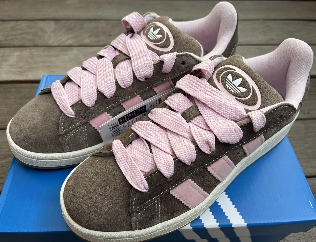 adidas Campus HQ4569 Dust Cargo/Clear Pink/Footwear White Unisex | eBay