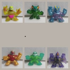 Heroes of Goo Jit Zu Squishy Action Figure Toy Lot of 6