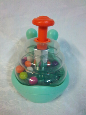 Bybtoys 6'' Sturdy Battat B. Escape-glow the Snail Light Up Ball Pop Toy