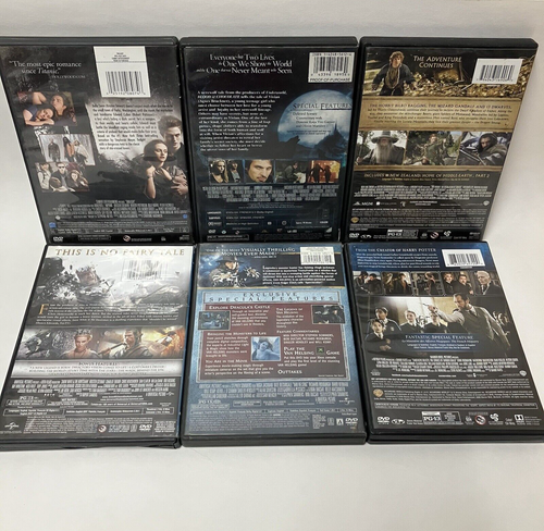 6 DVD Movies Vampire Werewolf Wizards Drama Twilight, The Hobbit, & More -Tested - Picture 2 of 21