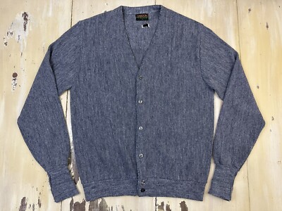 80s〜90s Acryl cardigan トップス 80s 90s ITALY cotton acryl