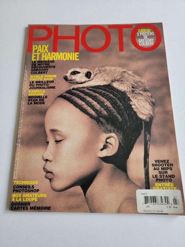 French Photo Magazine No 427, 2006 – Gregory Colbert – Poster Intact