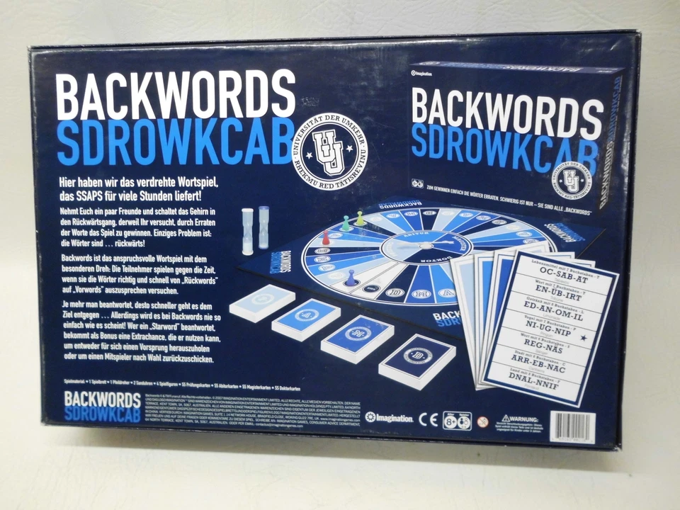 IMAGINATION - BACKWORDS SDROWKCAB - UNIVERSITÄT DER UMKEHR - UNGESPIELT - Bild 2 von 4