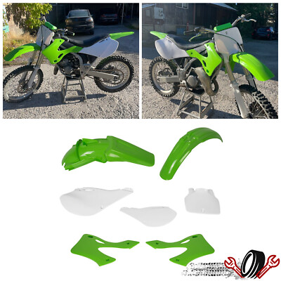 Restyle Plastics Kit Fairing Body Work Kit For Kawasaki KX125 KX250 ...