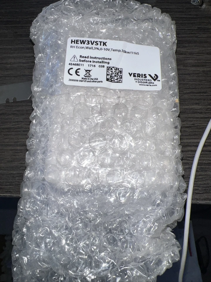 Veris HEW3VSTK Wall Humidity Sensor Free Shipping (g3) - Image 2 of 4