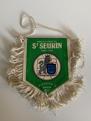 AS LIBOURNE FANION vintage foot football pennant wimpel