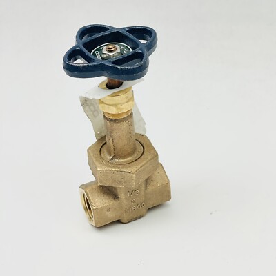 NIBCO T-174-A 1/2'' THREADED GATE BRONZE VALVE, 300 SWP, 600 WOG