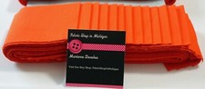 jelly roll Blaze Orange Solid Half Pack Twenty 20 2.5 inch strips