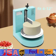 Electric Automatic Cake Cream Butter Coating Machine Cake Spreading Machine 110V