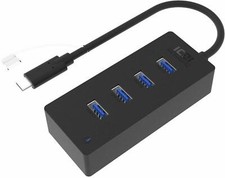   ICZI USB C Hub with 4 USB 3.0 Ports MacBook, Chromebook, Pixel, Acer Aspire  