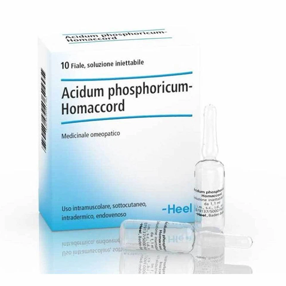 Guna Acidum Phosphoricum Homaccord Medicinale Omeopatico, 10 Fiale