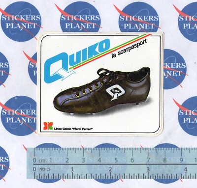 STICKER STICKER VINTAGE STICKER STICKER QUIKO LA SCARPASPORT SPORTS SHOES