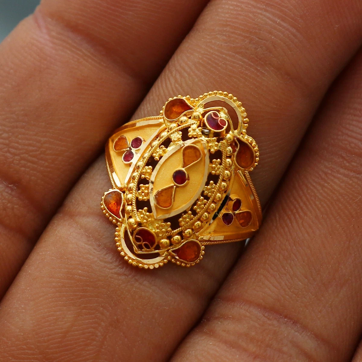 Shop Divine Om Symbol Gold Ring at GRT Jewels | Exquisite Casual Indian Gold  Jewellery