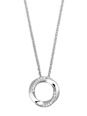 VIVENTY Schmuck Silber-Collier Damenkette mit Zirkonia 784352