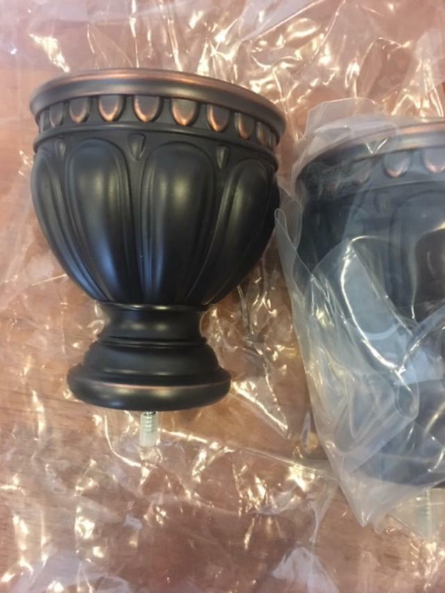 Kirsch Metal Finials eBay