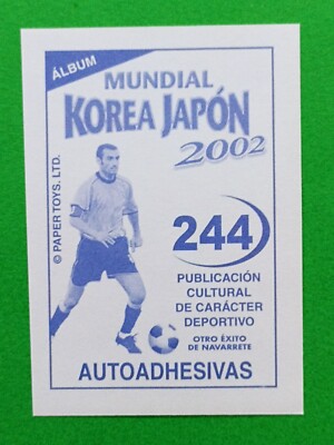 2002 Navarrete Korea Japan World Cup FIFA Ax Sticker #244 JEFF AGOOS | eBay 2002 Navarrete Korea Japan World Cup FIFA Ax Sticker #244 JEFF AGOOS | eBay