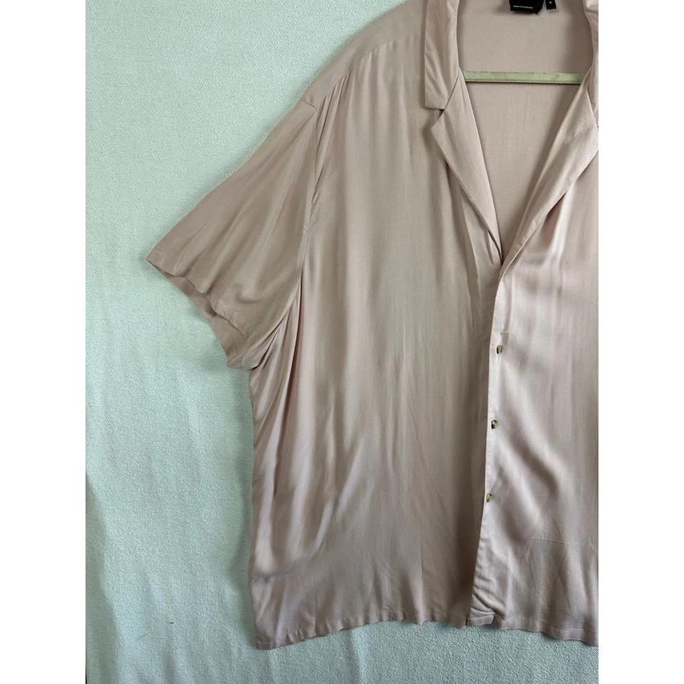 ASOS Design Button Up Men's 3XL Short Sleeve - Image 3 of 4