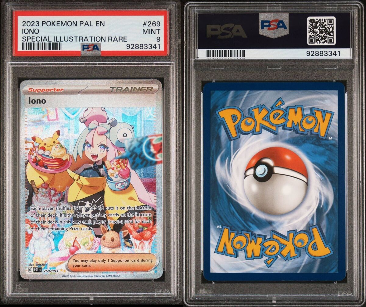 Iono 269/193 - Pokemon Paldea Evolved SIR PSA 9 MINT | eBay Iono 269/193 - Pokemon Paldea Evolved SIR PSA 9 MINT | eBay