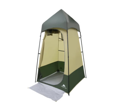 Lighted Toilet Shower Tent Changing Room Camping Room Privacy Outdoor Portable