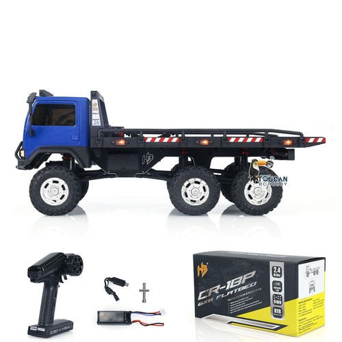 CR18P 1:18 Flatbed Truck 6x6 RTR RC Rock Crawler Off-Road Truck 2-Speed Lights - Picture 5 of 24