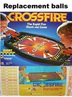40 Milton Bradley - Ideal Crossfire Balls 40 Milton Bradley - Ideal Crossfire Balls