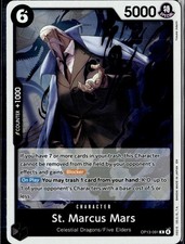St. Marcus Mars OP13-091 Rare Carrying On His Will One Piece Foil Near Mint