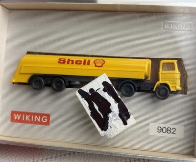 WIKING 9082 Viking Model 1:160 N Scale Shell Semi Truck Tank Trailer - NIB