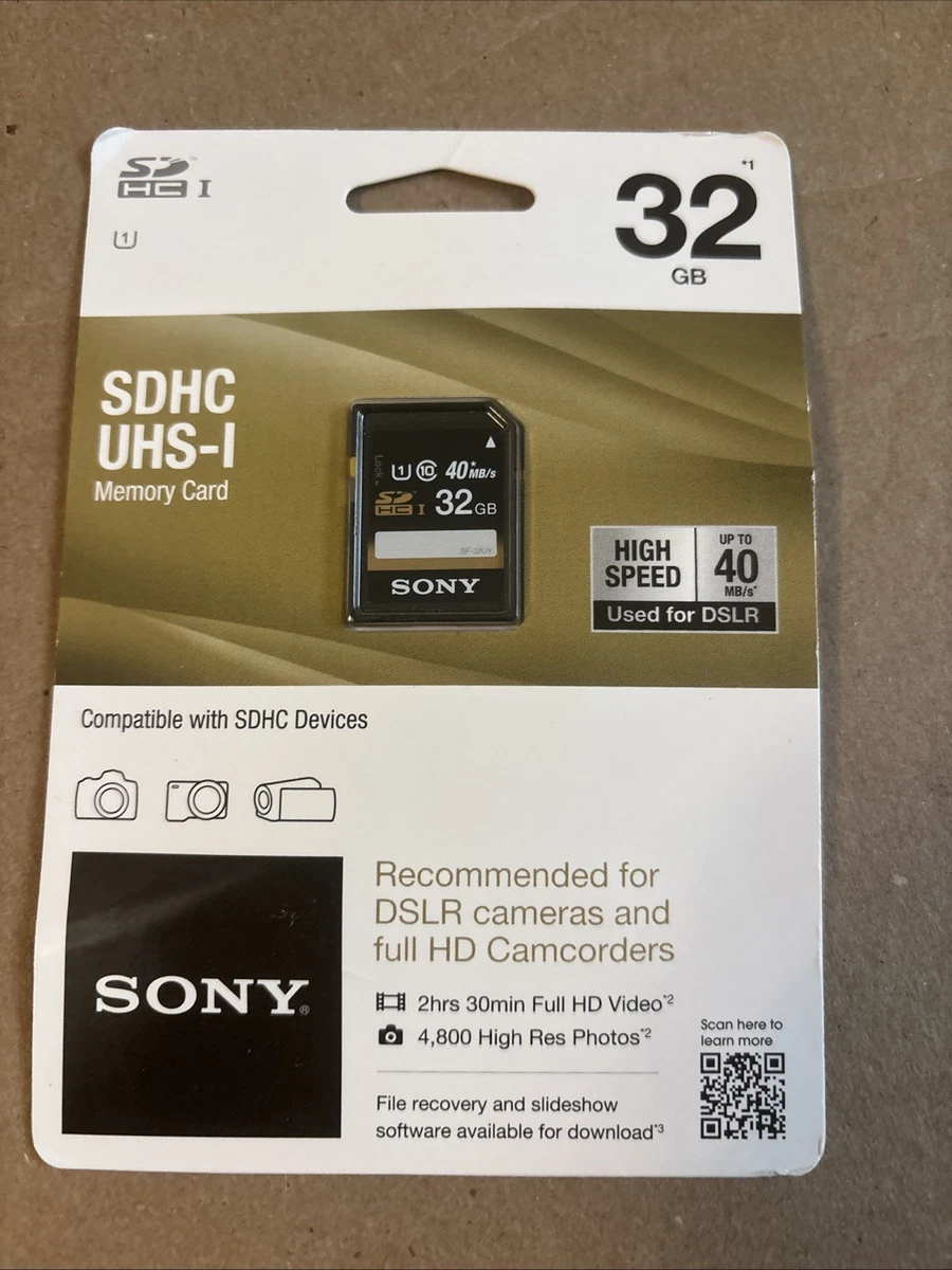 Sony 32GB SDHC Camera Memory Cards for sale | eBay