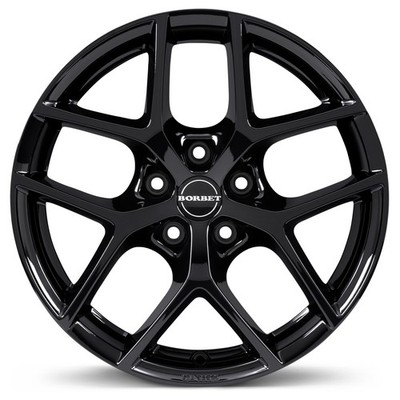 4 Borbet Wheels Y 7.0x17 ET42 5x108 SW for Volvo C30 C70 S40 S60