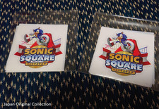 Sonic the Hedgehog Sticker Set of 10 Fuji Q Highland Limited Event Rare New