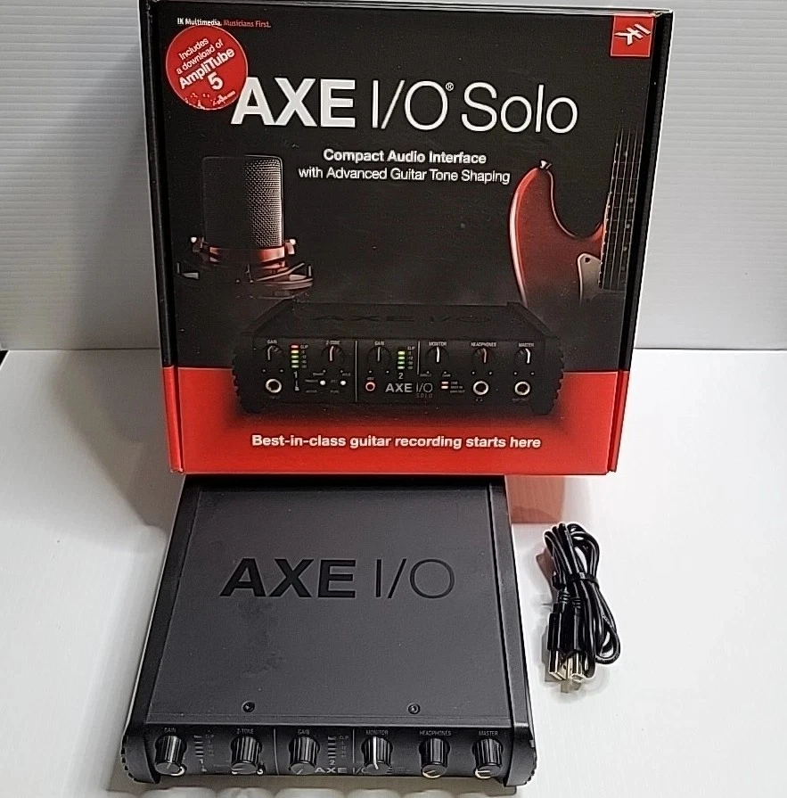 IK Multimedia AXE I/O SOLO Premium USB Guitar Audio/MIDI Interface - Image 2 of 4