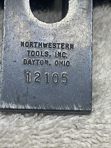 Northwestern Tools Serrated Strap Clamp Tapered Nose 1/2" Stud Lot Of 6 - Picture 4 of 7