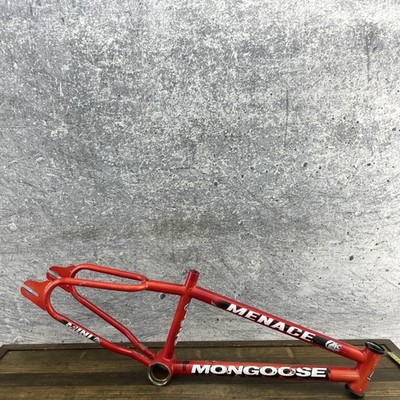 Mongoose Menace MINI BMX Frame Red Looptail OG Vintage Old School