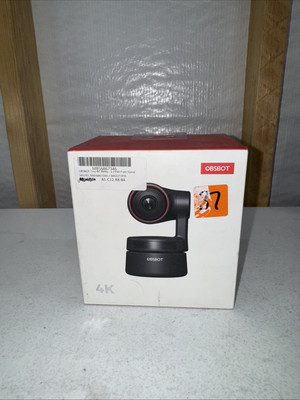 OBSBOT Tiny 4K AI-Powered PTZ Webcam OWB-2105-CE