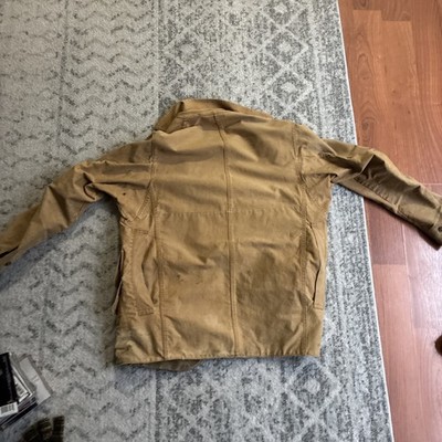 Mens Vintage 1930's USA Duck Hunting Brown Canvas Jacket XL