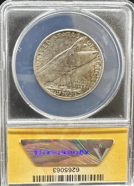 1936 50C Bridgeport MS65 ANACS (#PA6265063) - Image 2 of 2
