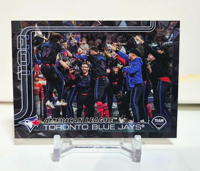 2025 Topps Series 2 Team Card Toronto Blue Jays #570 Black /10 First on Print