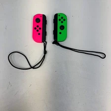 Nintendo Switch Joy-Con Controller HAC-015/HAC-016 Neon Pink/Neon Green