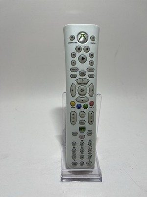 OEM Microsoft Xbox 360 Universal Media DVD Remote Control White - Tested