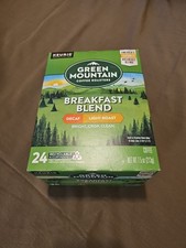 24ct Green Mountain Breakfast Blend Decaf Light Roasted K-Cup Coffee Pods